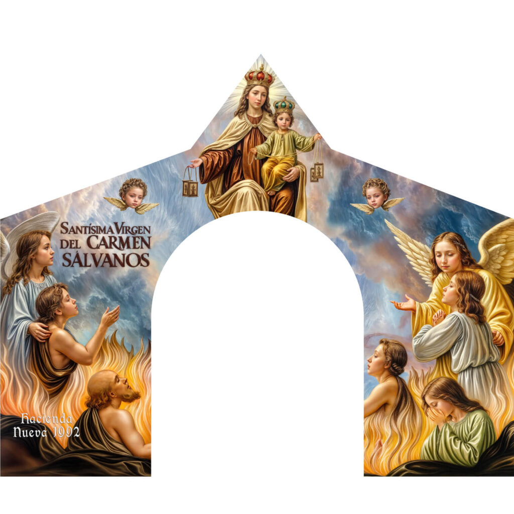 MURAL CAPILLA SANTISIMA VIRGEN DEL CARMEN